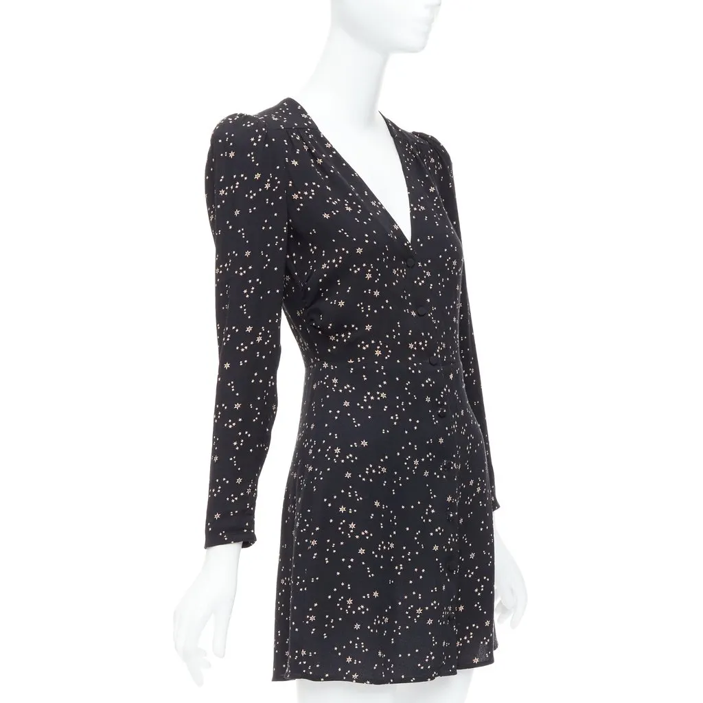 Reformation Courtney Black Viscose Never worn, with tag - Inside View