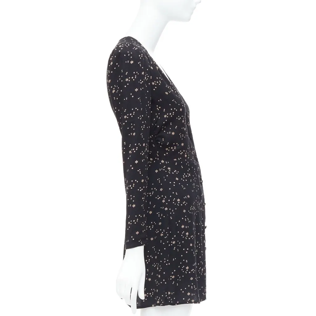 Reformation Courtney Black Viscose Never worn, with tag - Model View