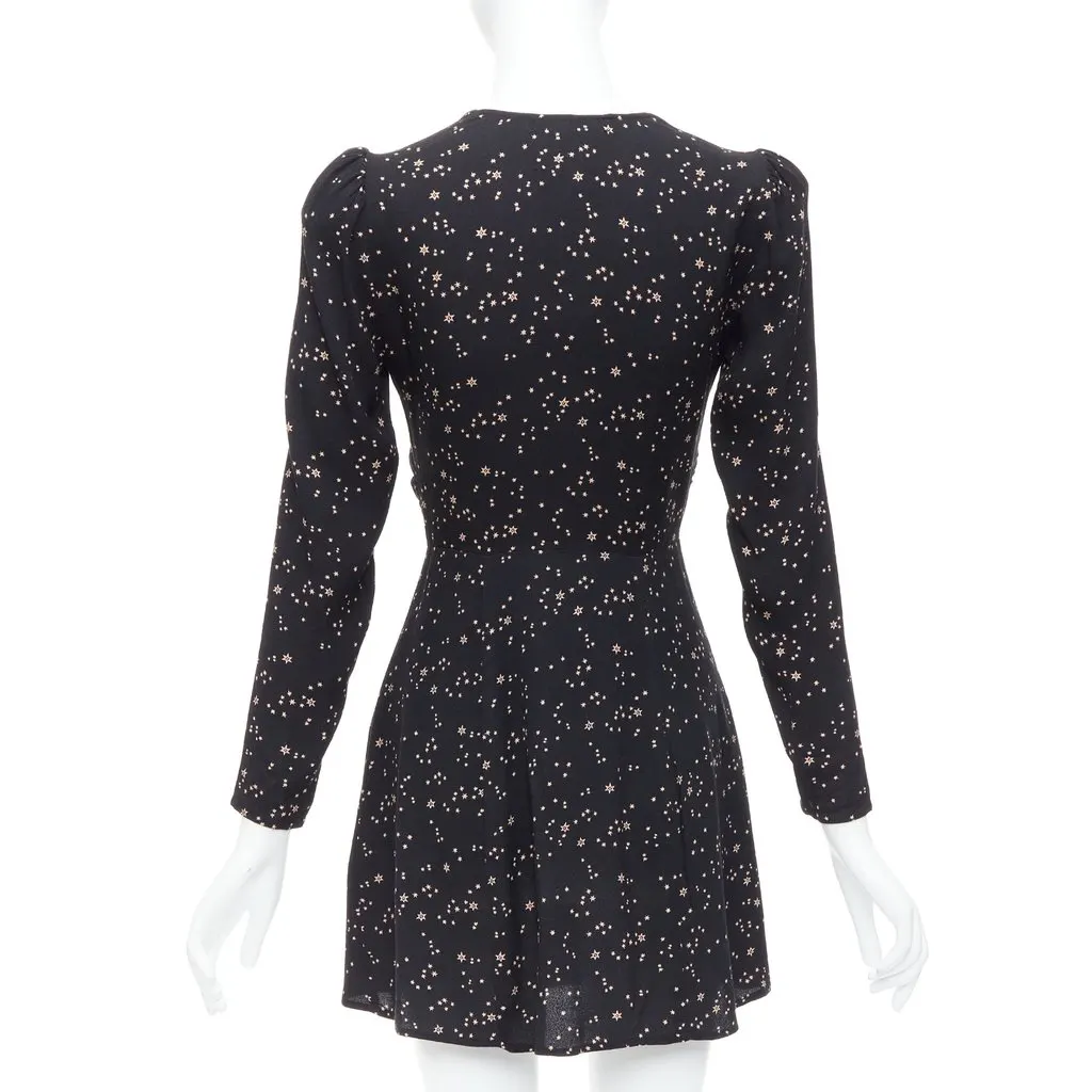 Reformation Courtney Black Viscose Never worn, with tag - Box View