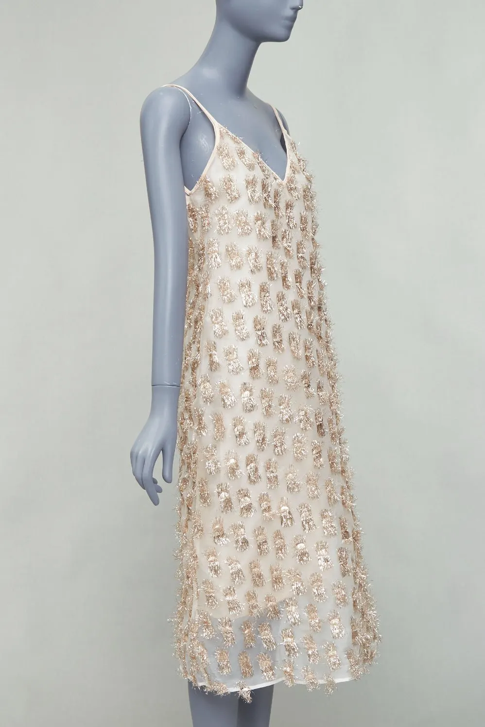 Raey Long Day Beige Silk Never worn, with tag - Inside View