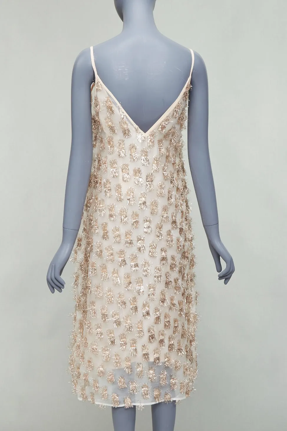 Raey Long Day Beige Silk Never worn, with tag - Box View