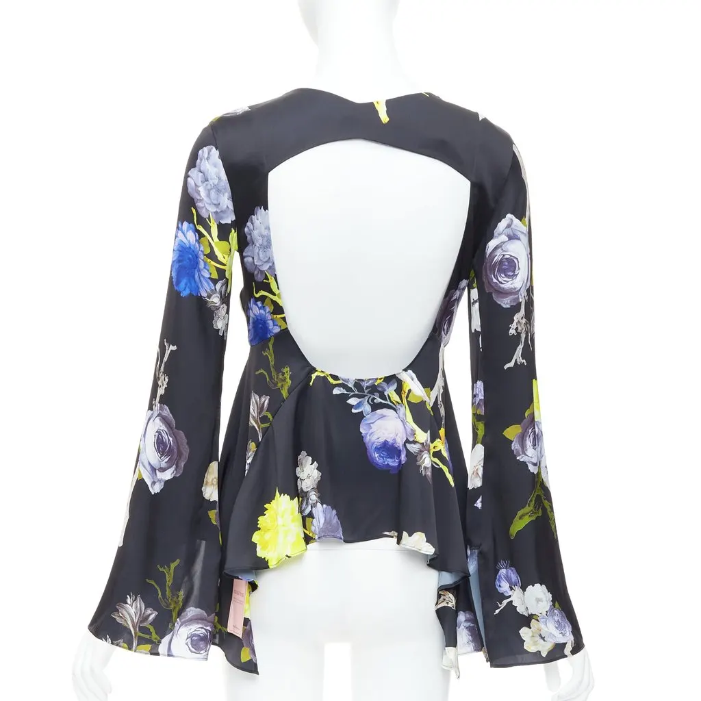 Acne Studios Bahari Black Polyester Never worn, with tag - Back View