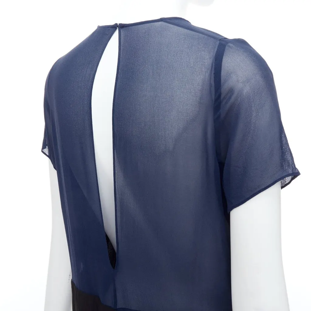 Acne Studios Paloma Black Silk Good - Back View