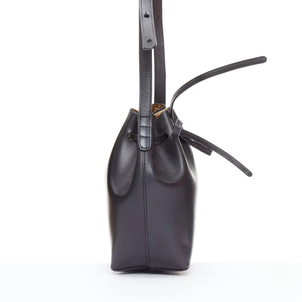 Mansur Gavriel Western Belt Bag Black Leather Fair - Model View