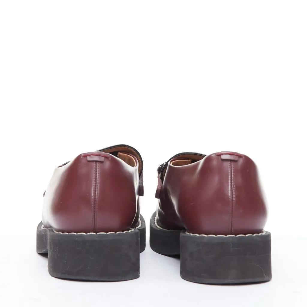 Marni Chunky Buckle Loafers Black Leather Fair - Box View