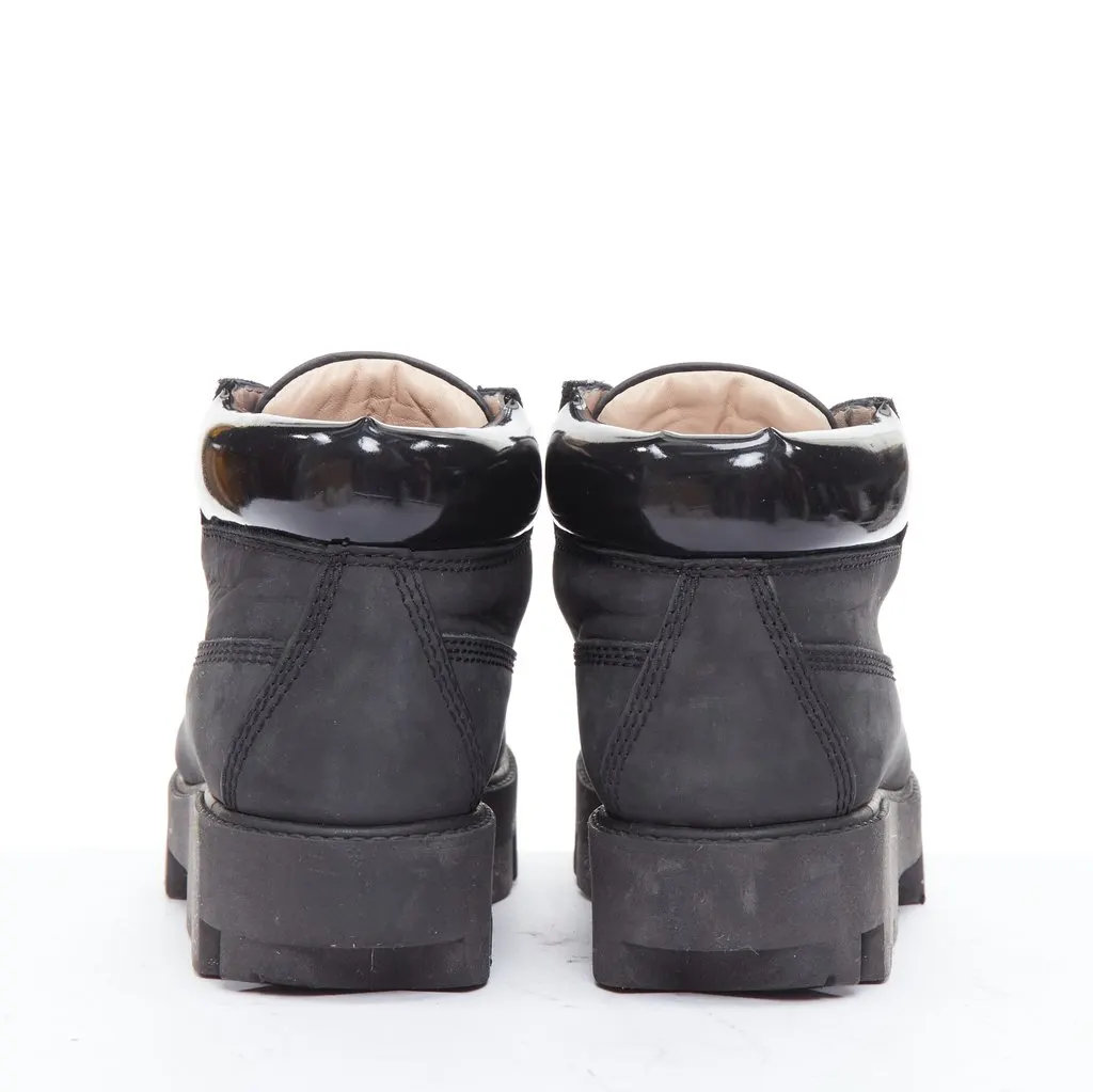 Acne Studios Tinnie Black Leather Fair - Box View