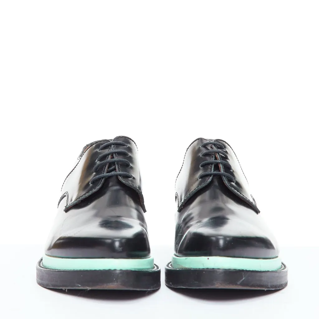 Acne Studios Lark Black Leather Fair - Inside View