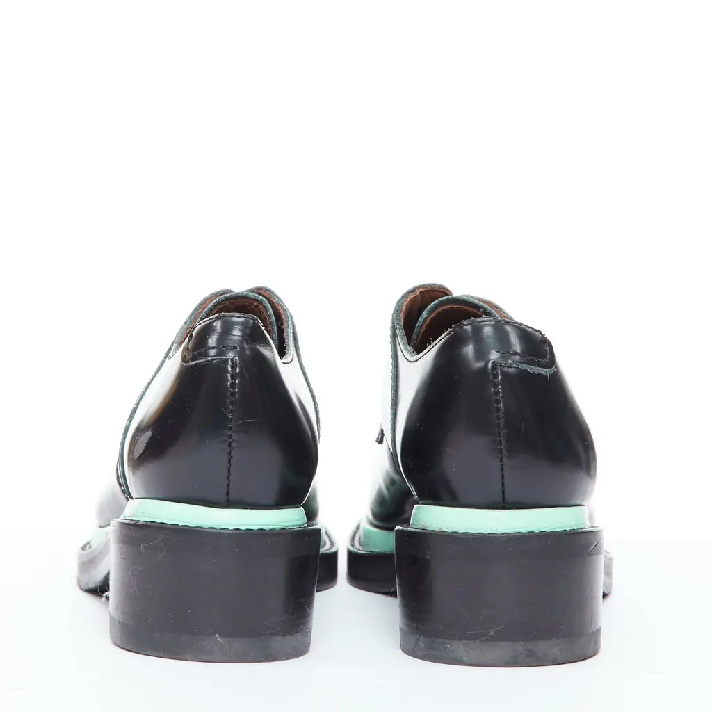 Acne Studios Lark Black Leather Fair - Box View