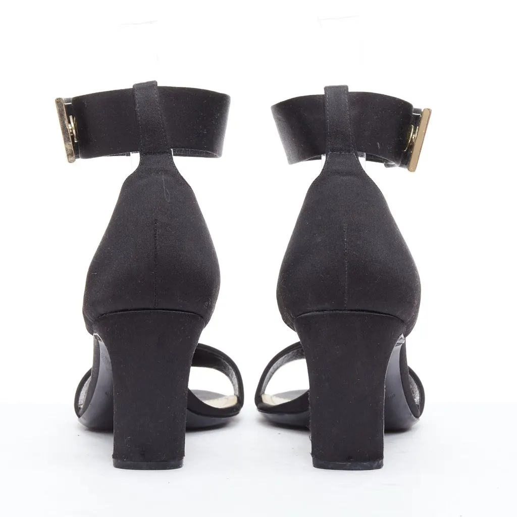 Nicholas Kirkwood Lola Black Silk Fair - Box View