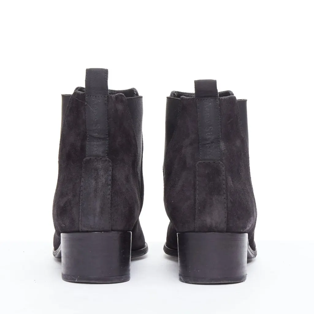 Acne Studios Jensen Black Suede Good - Box View