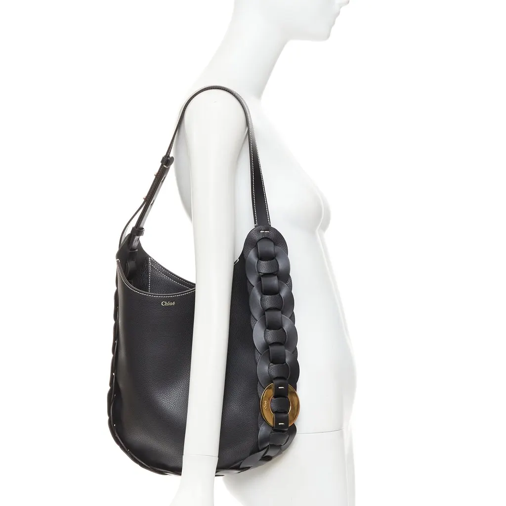Chloé Darryl Black Leather Good - Back View