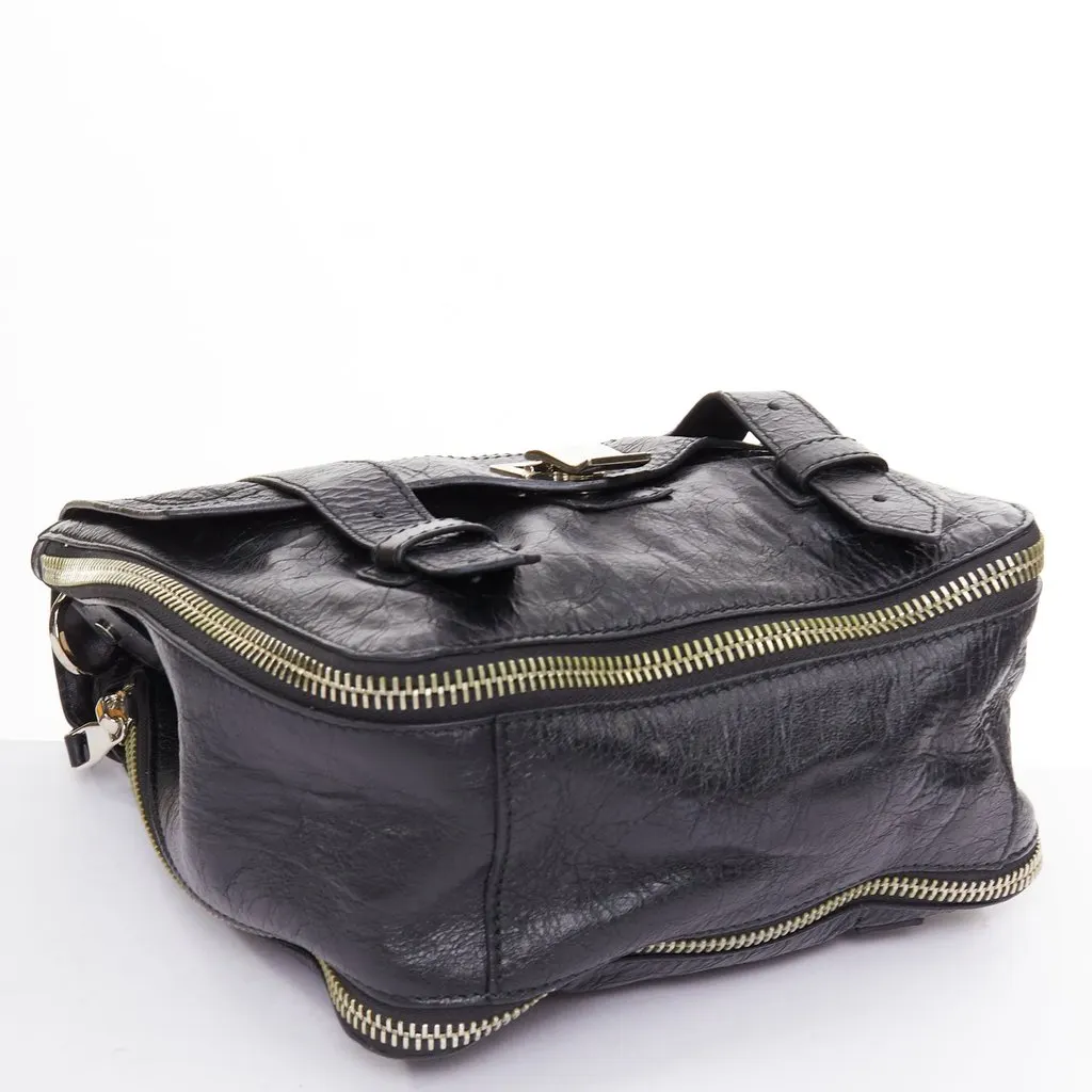 Proenza Schouler PS1 Black Leather Good - Box View