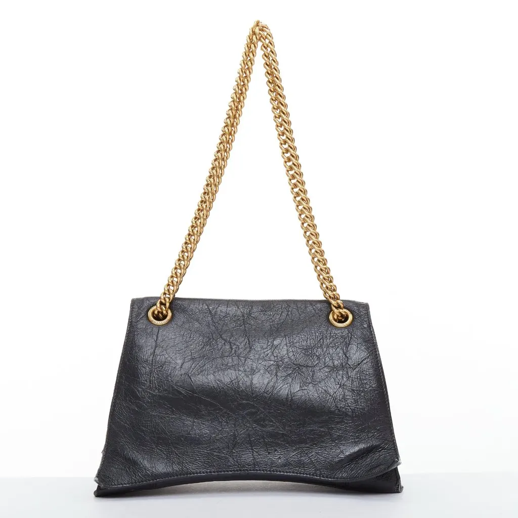 Balenciaga Crush Black Leather Good - Box View