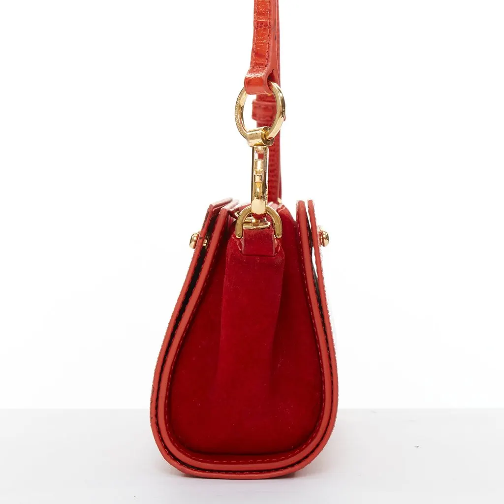 Alexander Wang Pelican Sling Red Leather Good - Model View