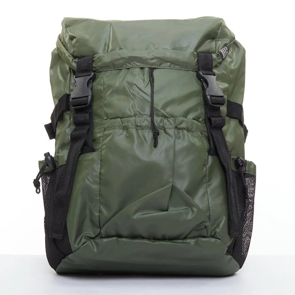 Zucca Green Handbag Green Polyamide Very good - Back View