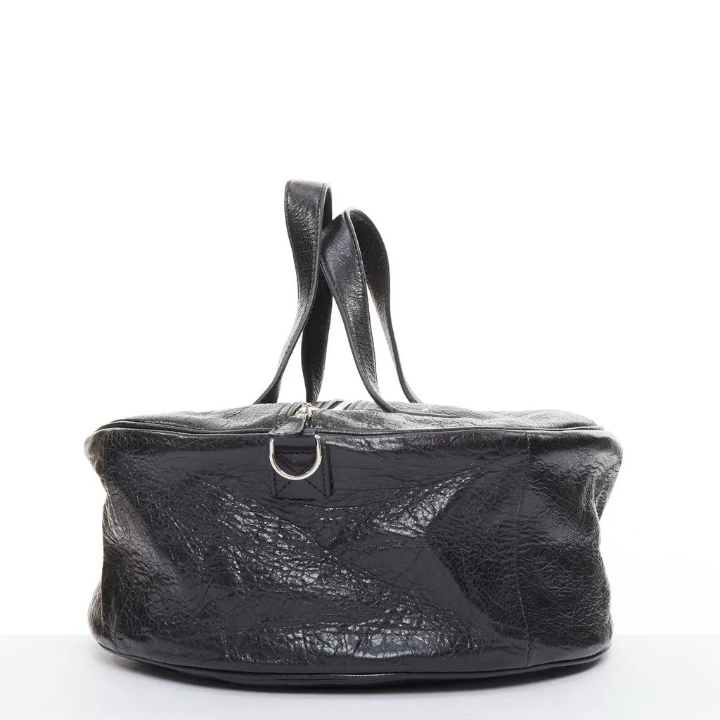 Balenciaga Arena Round Air S Hobo Black Leather Very good - Model View