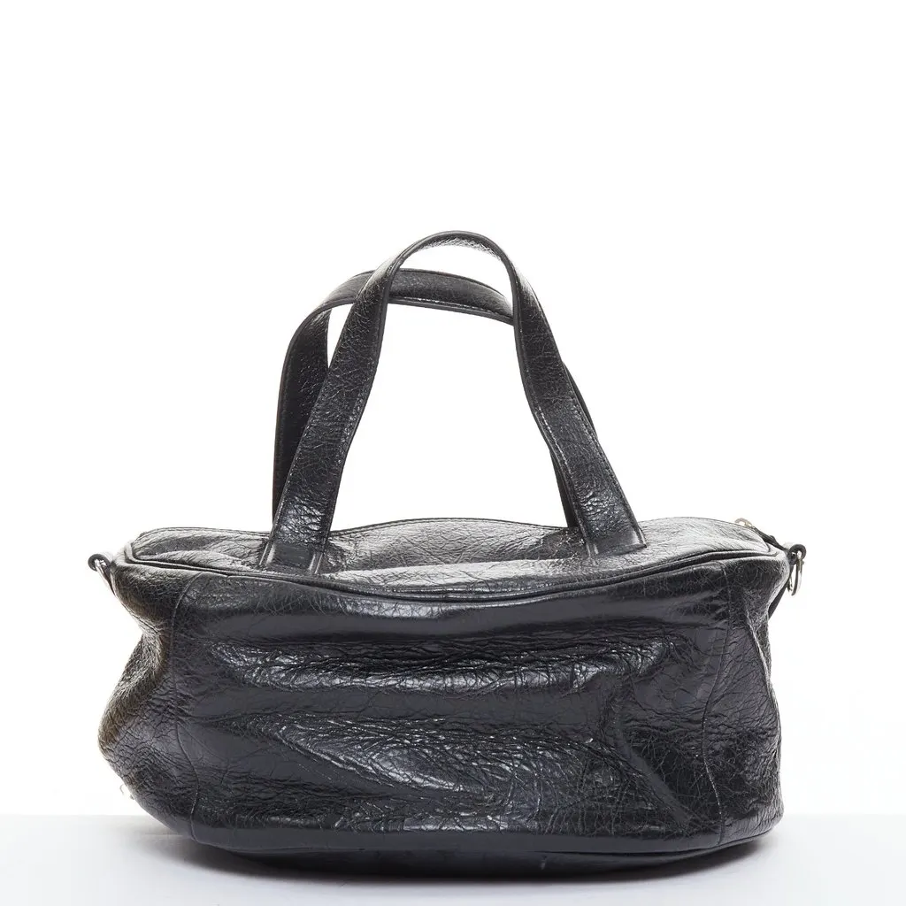 Balenciaga Arena Round Air S Hobo Black Leather Very good - Box View
