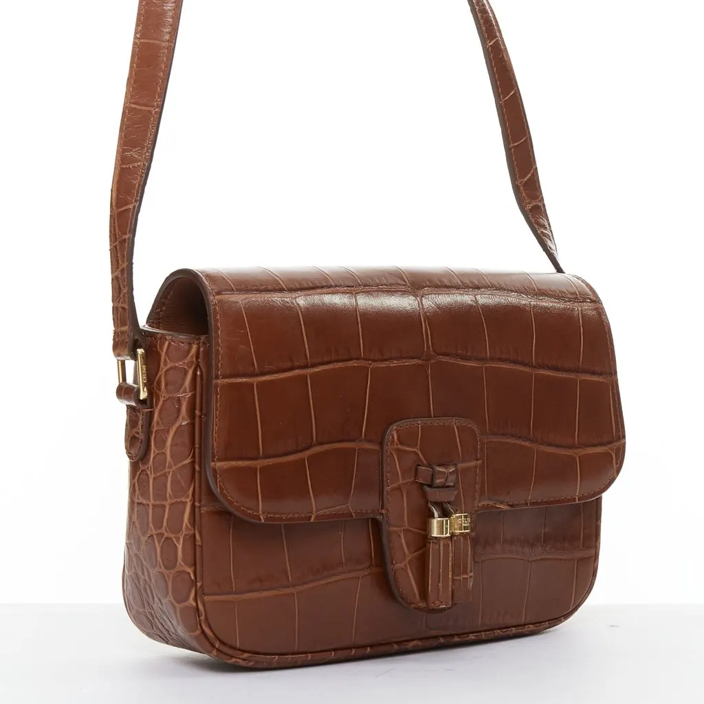Celine Medium Tassel Brown Leather Very good - Inside View