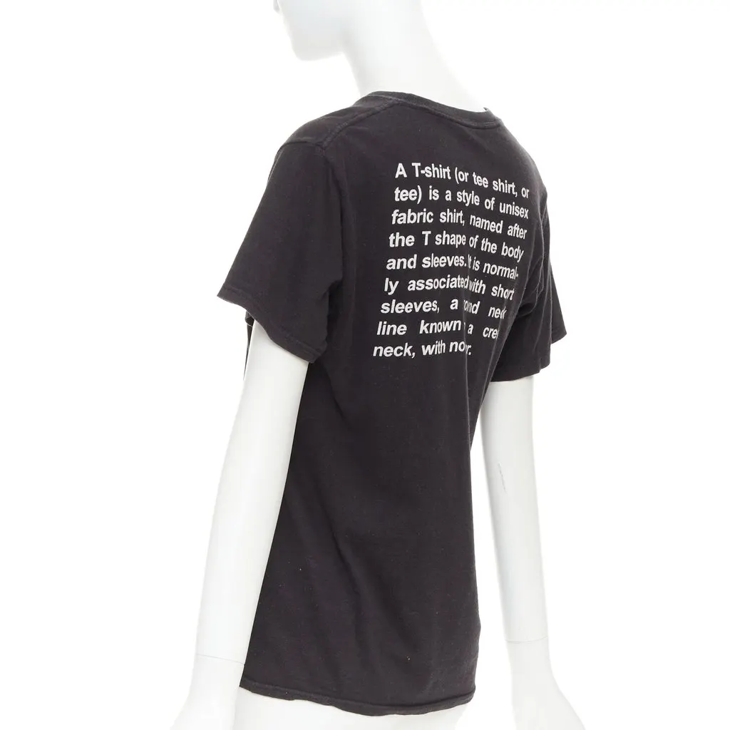 Vetements Black Cotton Top Black Cotton Fair - Box View