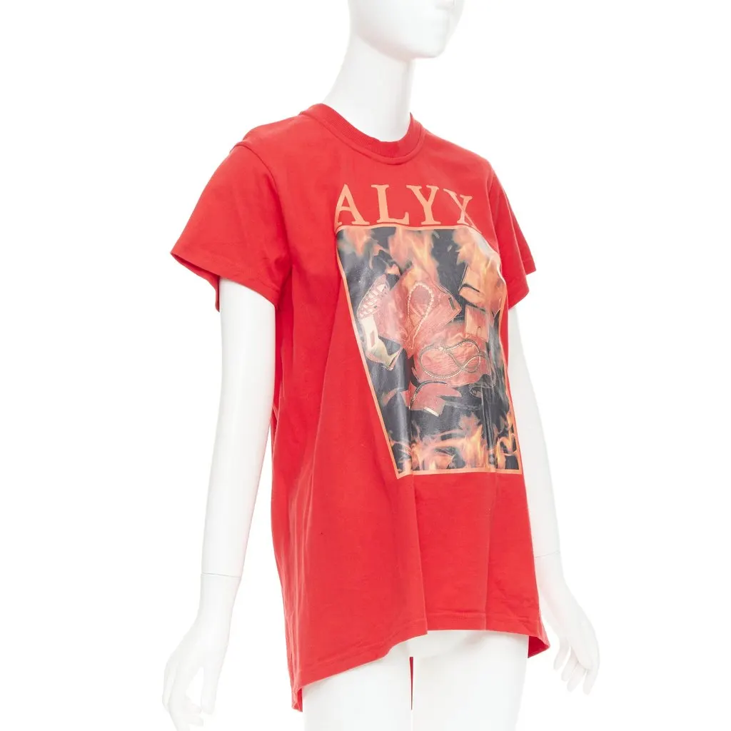 Alyx Red Cotton Top Red Cotton Very good - Inside View