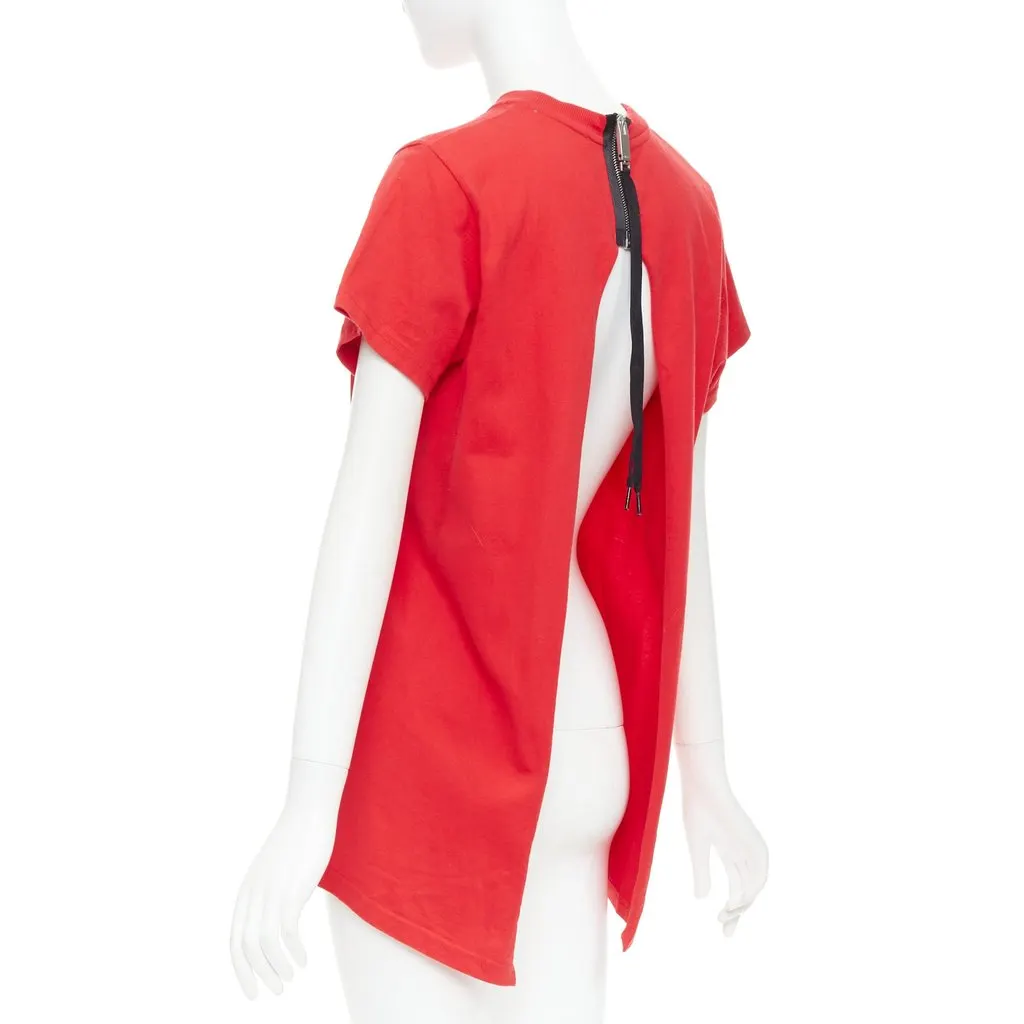 Alyx Red Cotton Top Red Cotton Very good - Box View