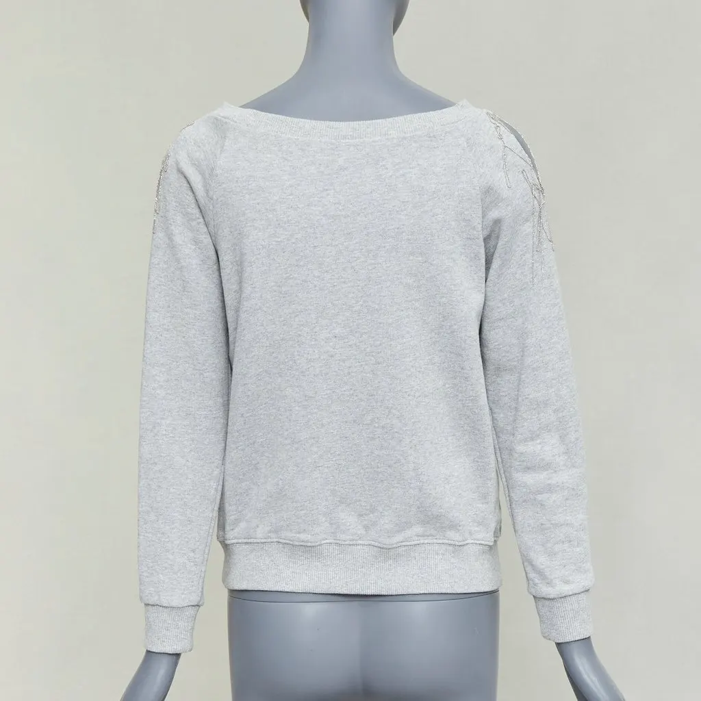 Saint Laurent Grey Cotton Knitwear Grey Cotton Very good - Box View