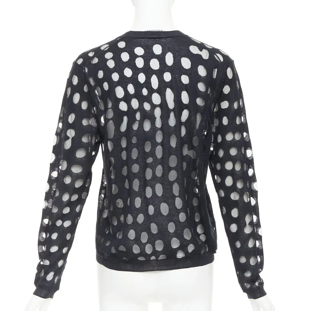 Acne Studios Ninah Dots Black Cotton Very good - Box View