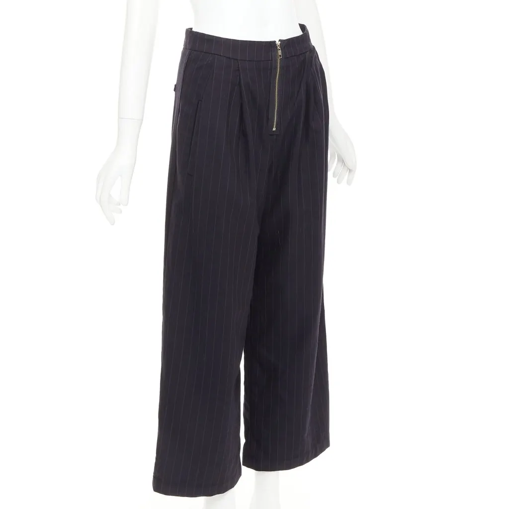 Reformation Navy Trouser Navy Very good - Inside View
