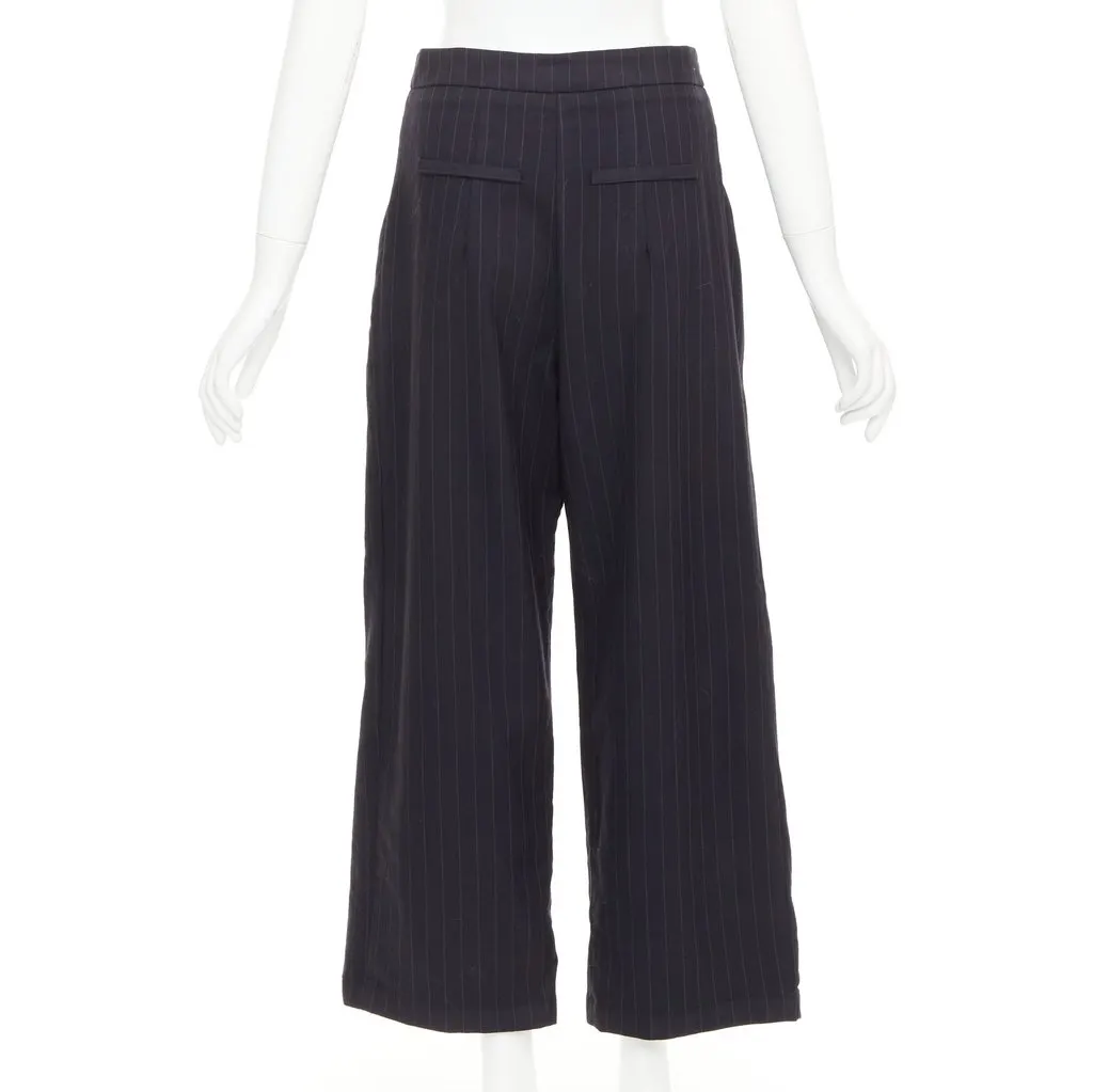 Reformation Navy Trouser Navy Very good - Box View