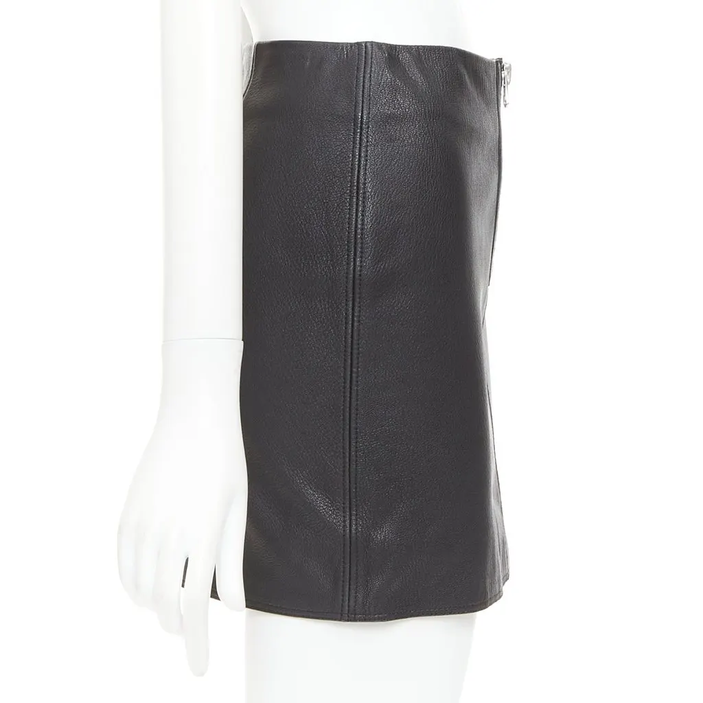 Acne Studios Franca Black Leather Very good - Model View
