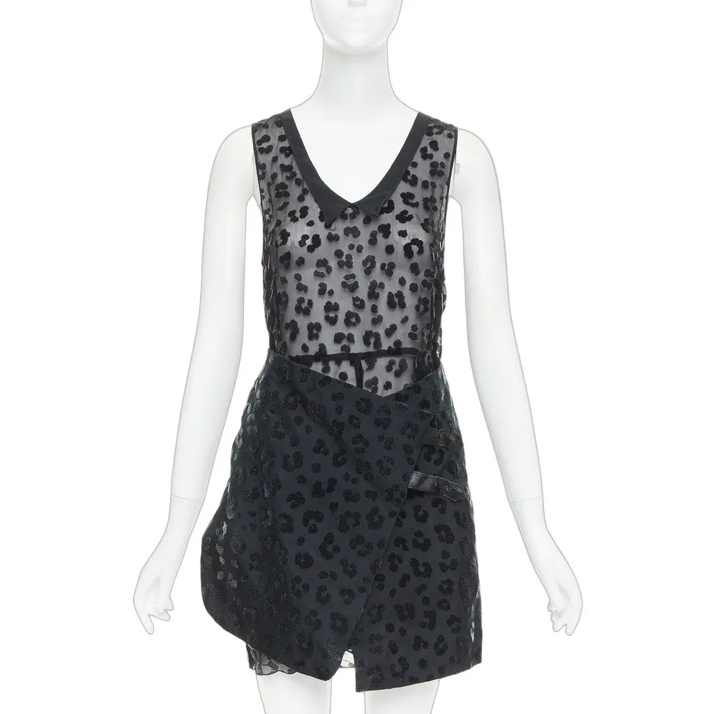 Toga Archives Black Viscose Dress Black Viscose Very good - Front View
