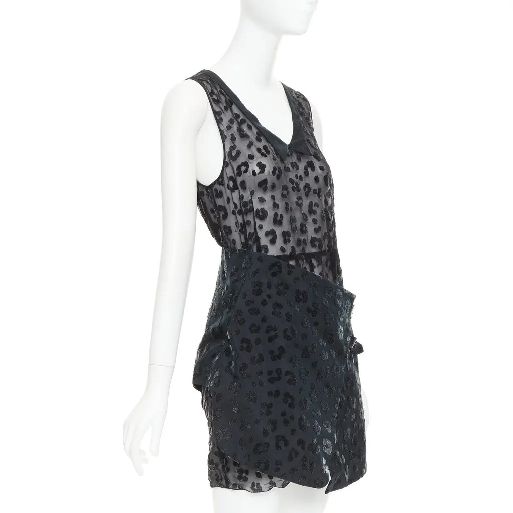 Toga Archives Black Viscose Dress Black Viscose Very good - Inside View