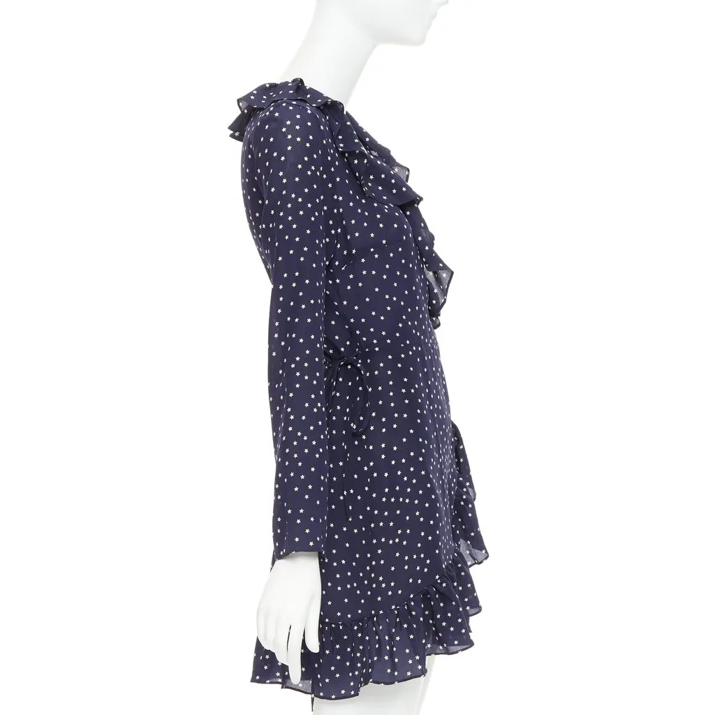 Unsigned Alexandra Navy Silk Very good - Model View