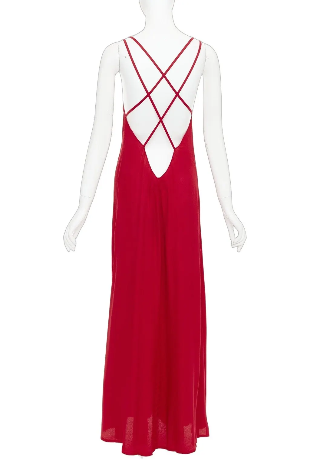Reformation Miguel Red Viscose Very good - Front View