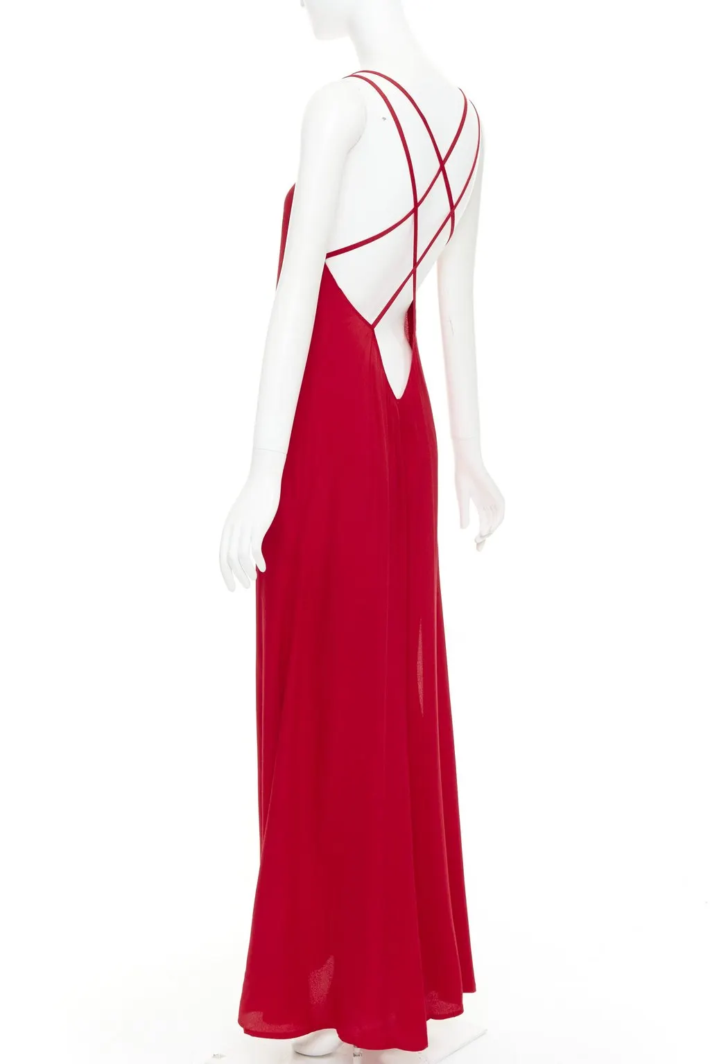 Reformation Miguel Red Viscose Very good - Box View