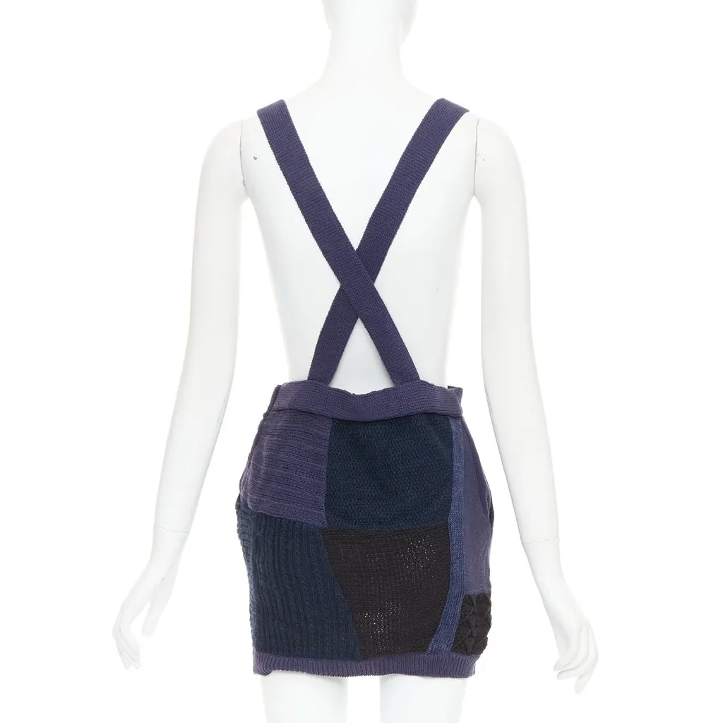 3.1 Phillip Lim Patchwork Jumper Dress Blue Cotton Never worn, with tag - Box View