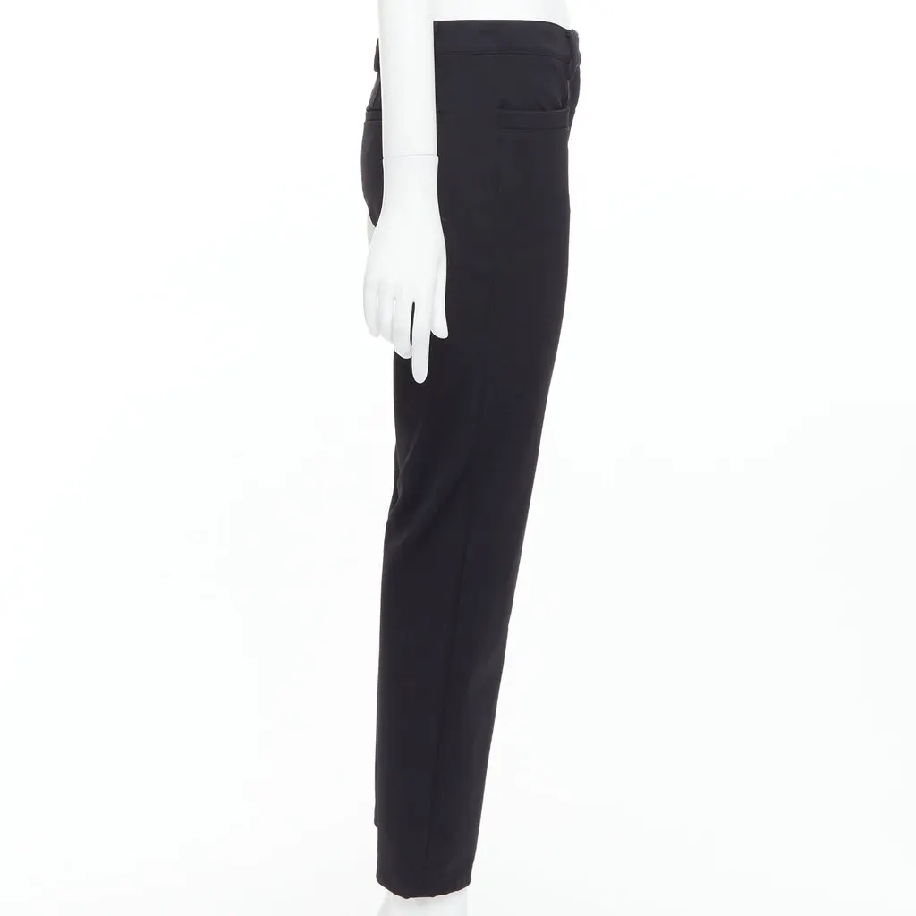 Prada Star Flare Pants Black Polyamide Very good - Model View