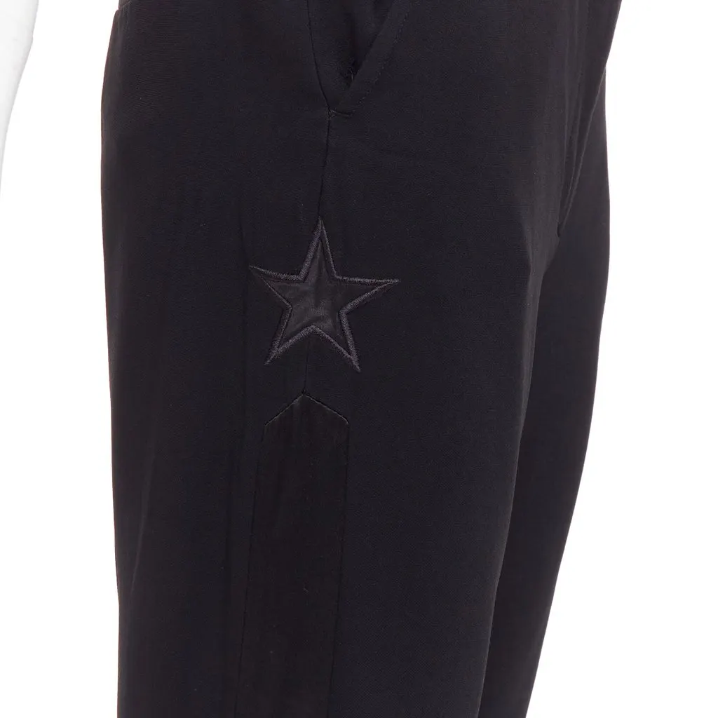 Givenchy Flare Cropped Pants Black Viscose Very good - Back View
