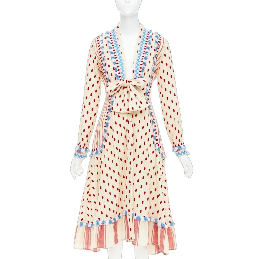 Dodo Bar Or Padma Beige Cotton Fair - Front View