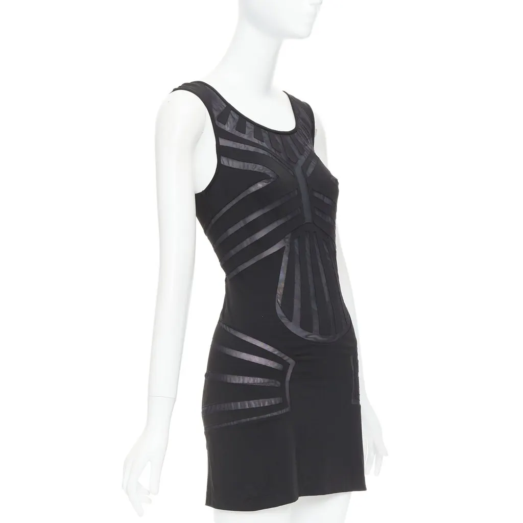 La Perla Contour Panels Dress Black Polyamide Very good - Inside View
