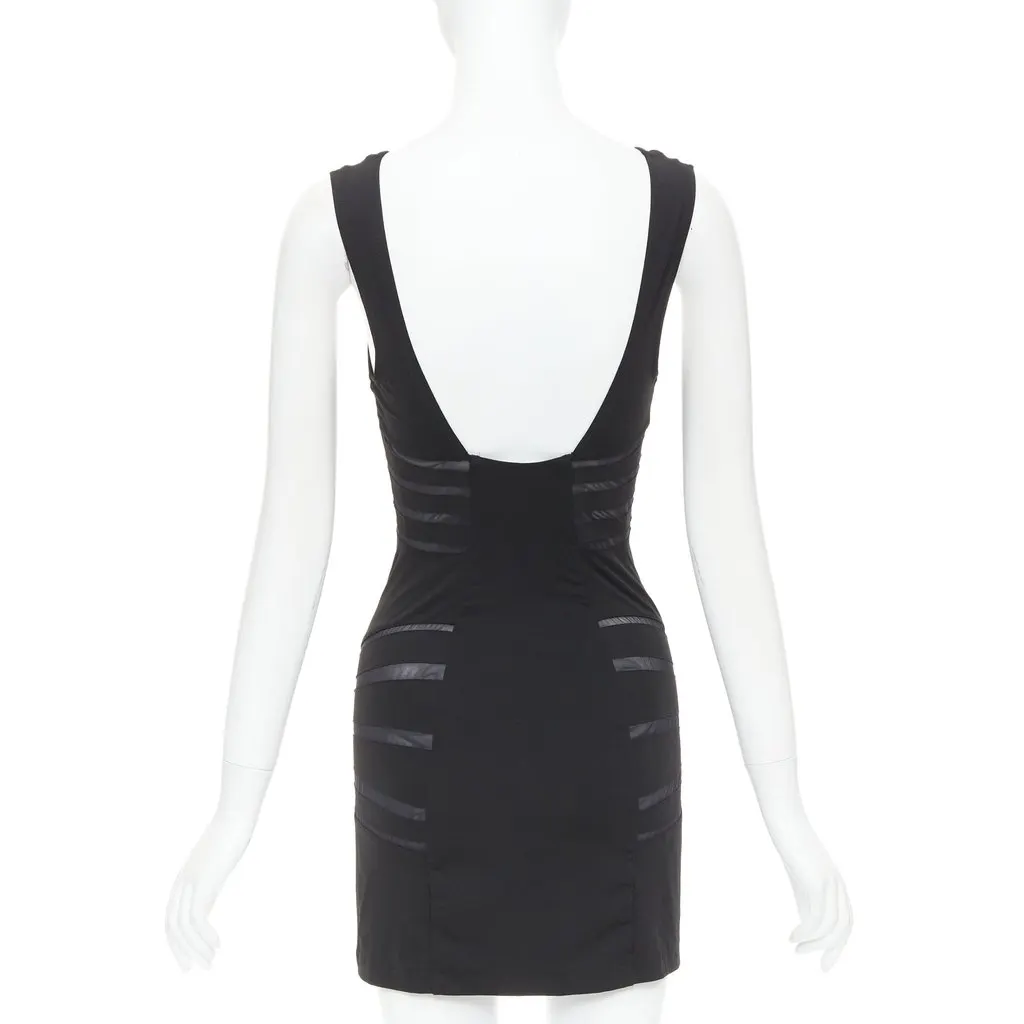 La Perla Contour Panels Dress Black Polyamide Very good - Box View
