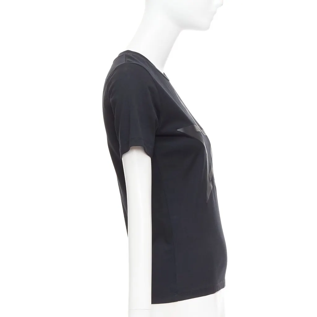 Givenchy Star Print Tee Black Cotton Fair - Model View