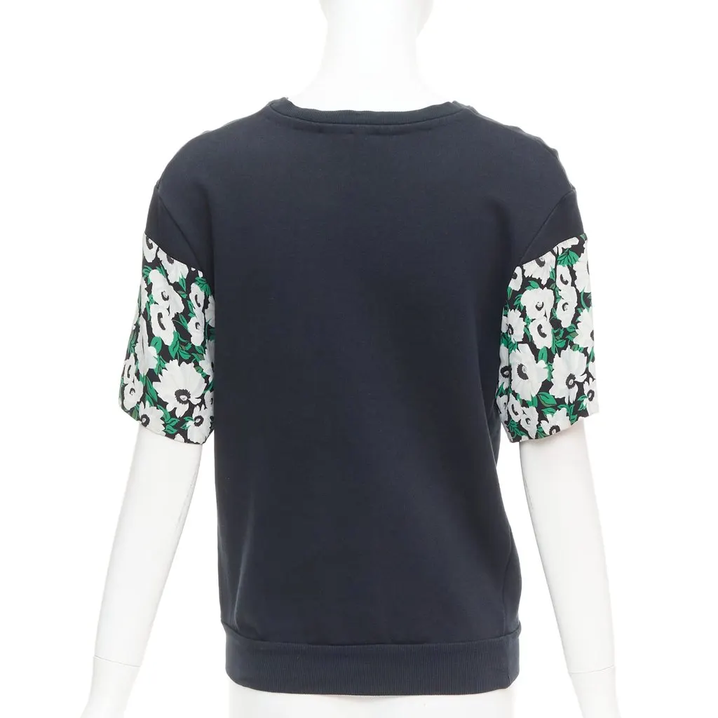 Stella McCartney Embroidery Sweater Black Cotton Very good - Box View