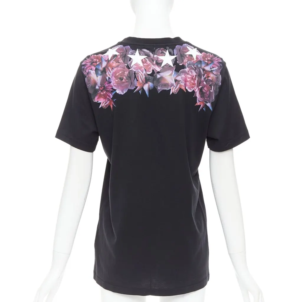 Givenchy Purple Star Tee Black Cotton Fair - Box View