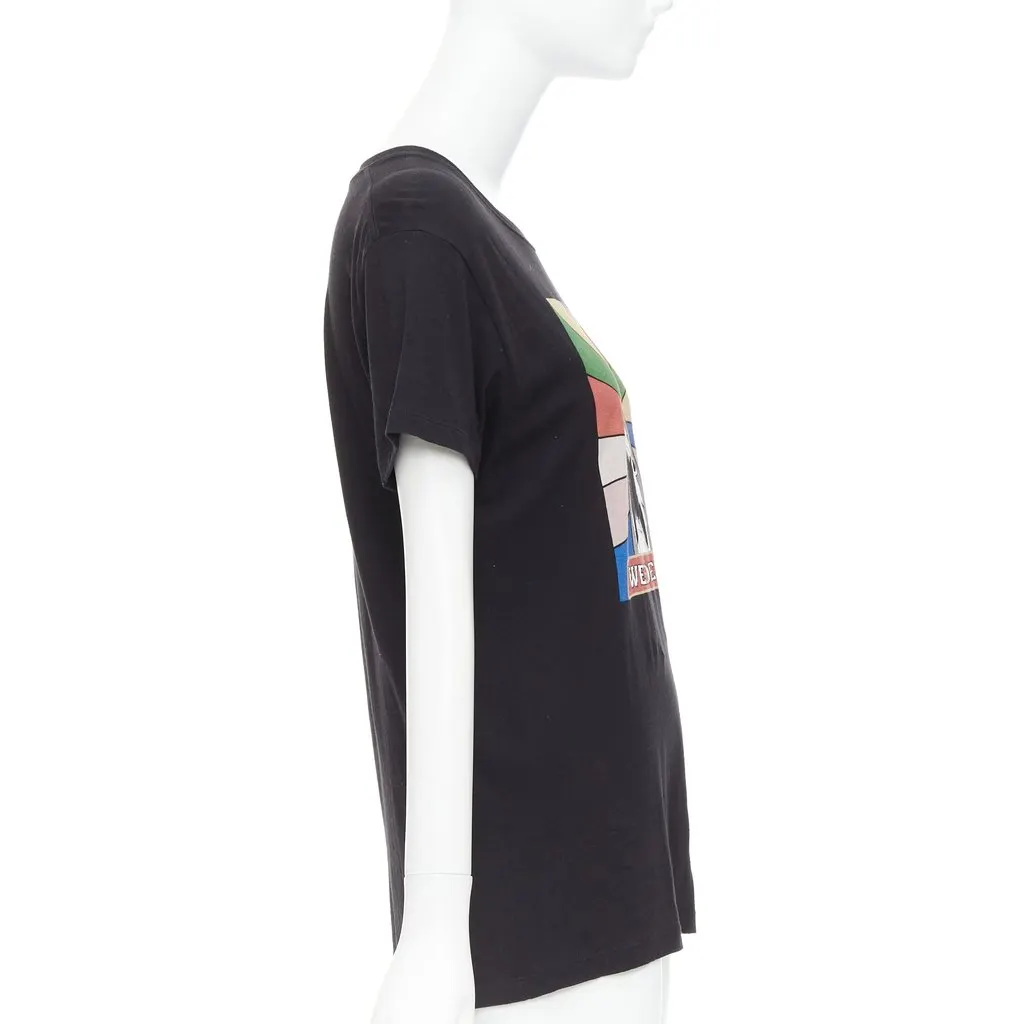 Saint Laurent Sweet Dreams Tee Black Cotton Very good - Model View