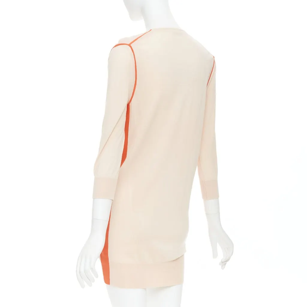 Fendi Pink Wool Knitwear Pink Wool Fair - Model View