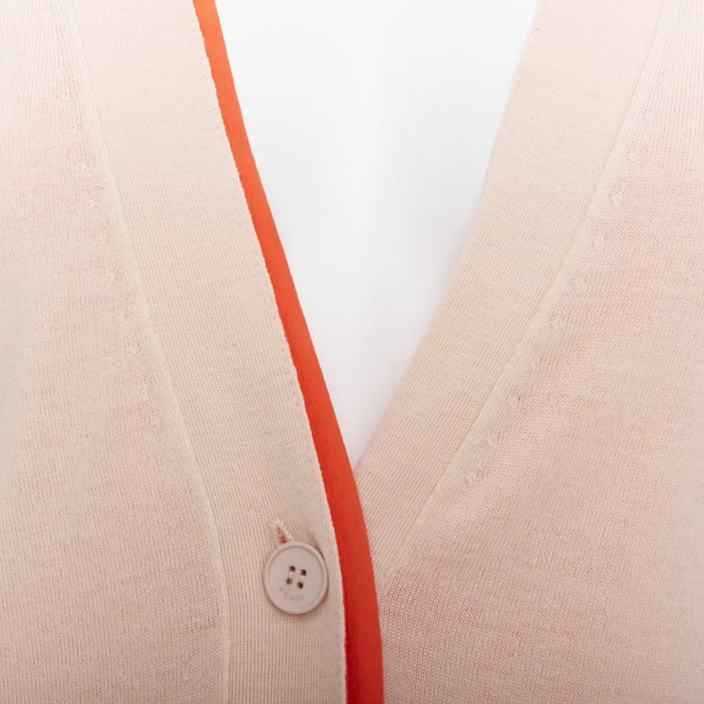 Fendi Pink Wool Knitwear Pink Wool Fair - Box View