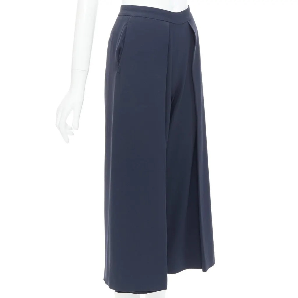 Rag & Bone Pleated Wide Pants Grey Acetate Very good - Inside View