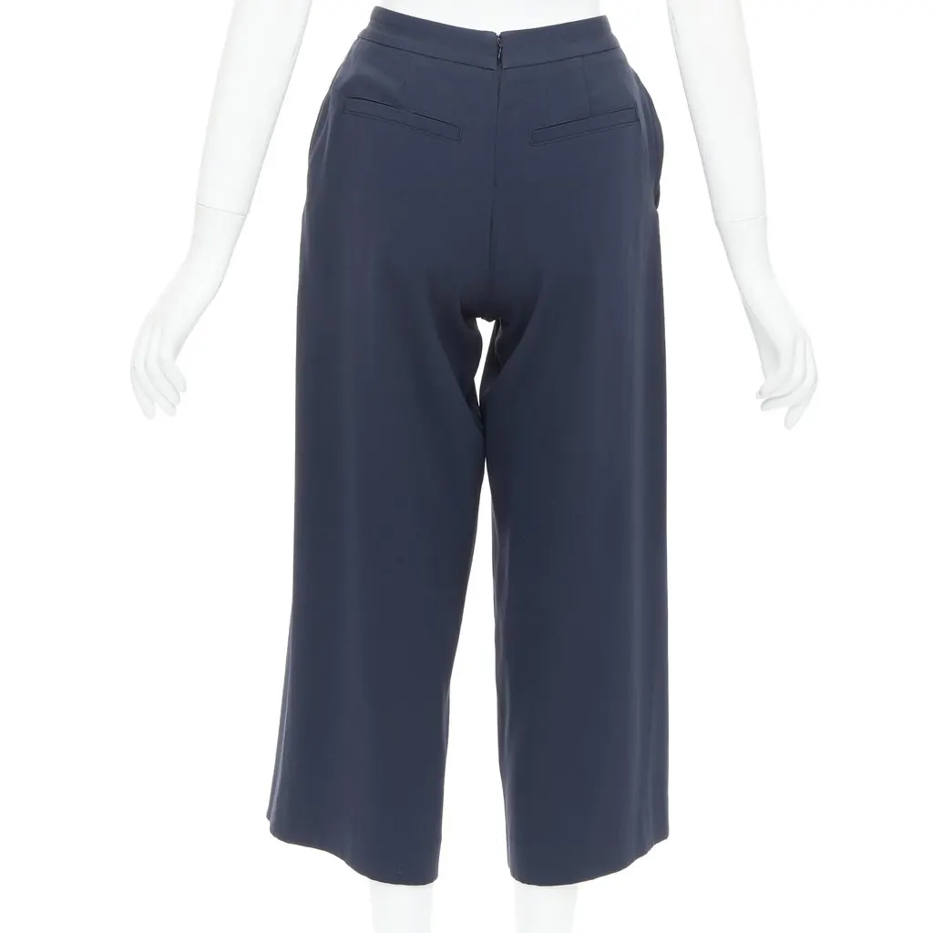 Rag & Bone Pleated Wide Pants Grey Acetate Very good - Box View