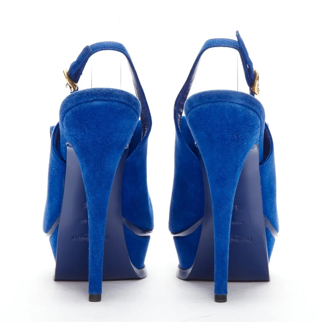 Saint Laurent Tribute Blue Leather Good - Box View